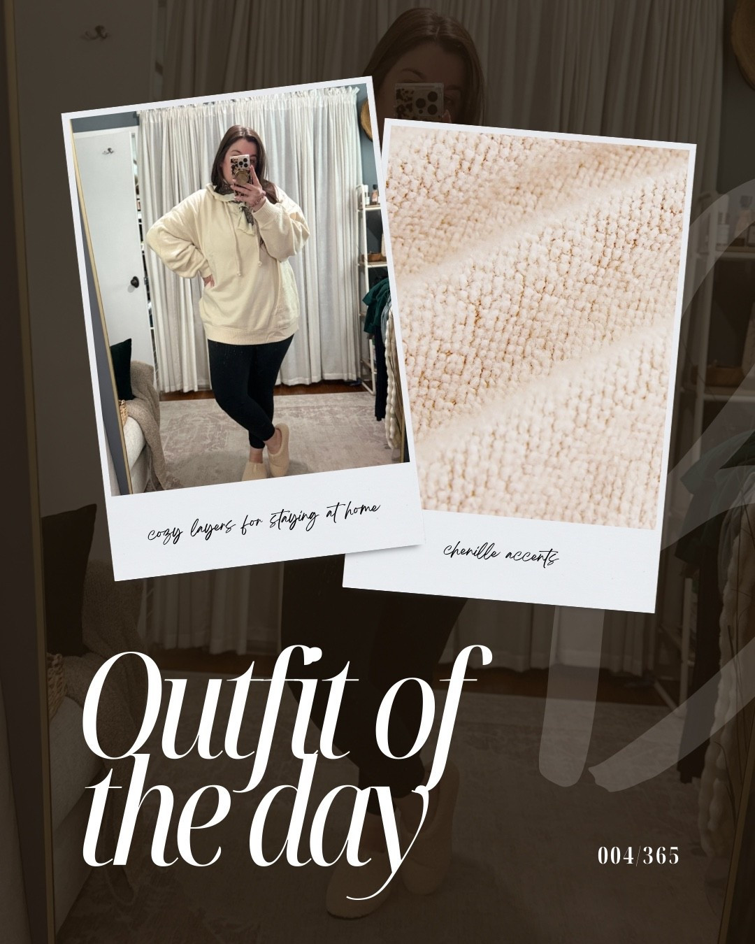 Cozy and home outfit 🤍

#LTKootd #LTKdayinmylife #LTKMidsize