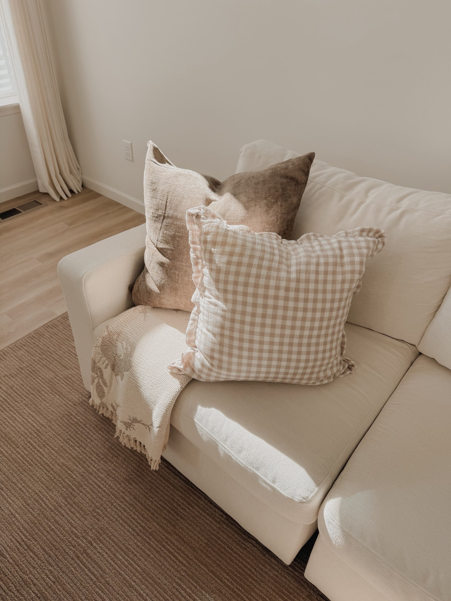 Two Pages recently launched their rug collection and we were lucky enough to get our hands on one 🥰👏🏻 These rugs are absolutely stunning and made the best addition to our living room refresh for spring 💗

#gifted #twopagescurtains #twopageshome #twopagespartner #beigeaesthetic #lifestyleblogger 

#LTKHome