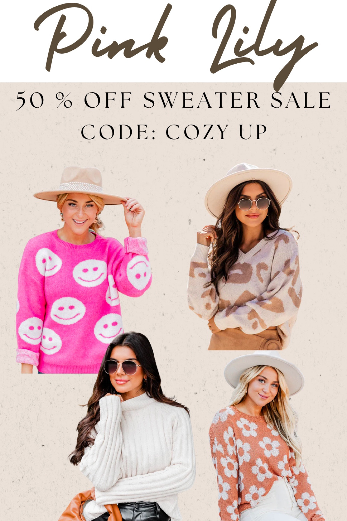 Fall sweater sale! 50% off code COZYUP

#LTKfindsunder50 #LTKSeasonal #LTKSale