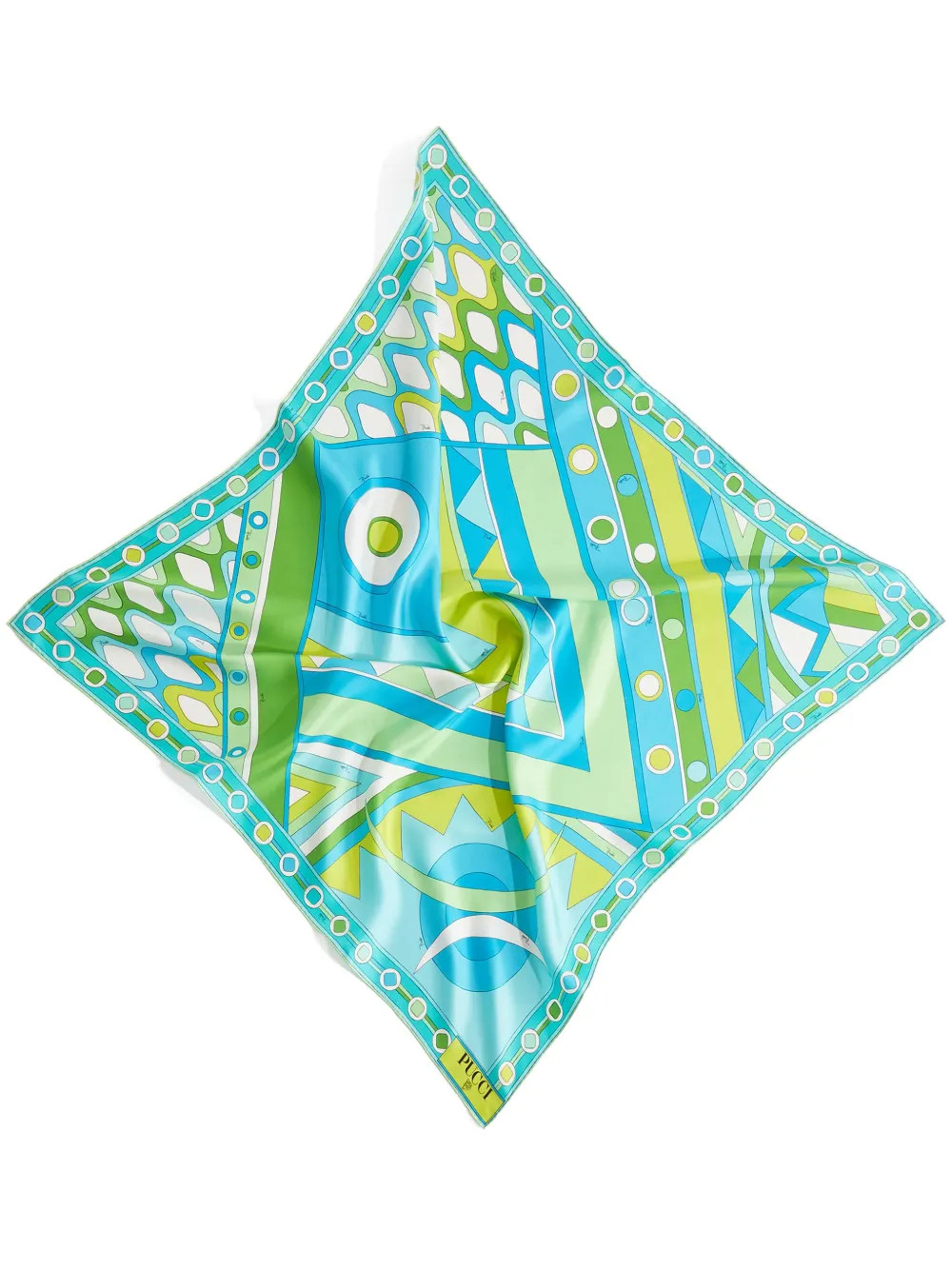 PUCCI Large Vivara-print Silk Scarf - Farfetch | Farfetch Global