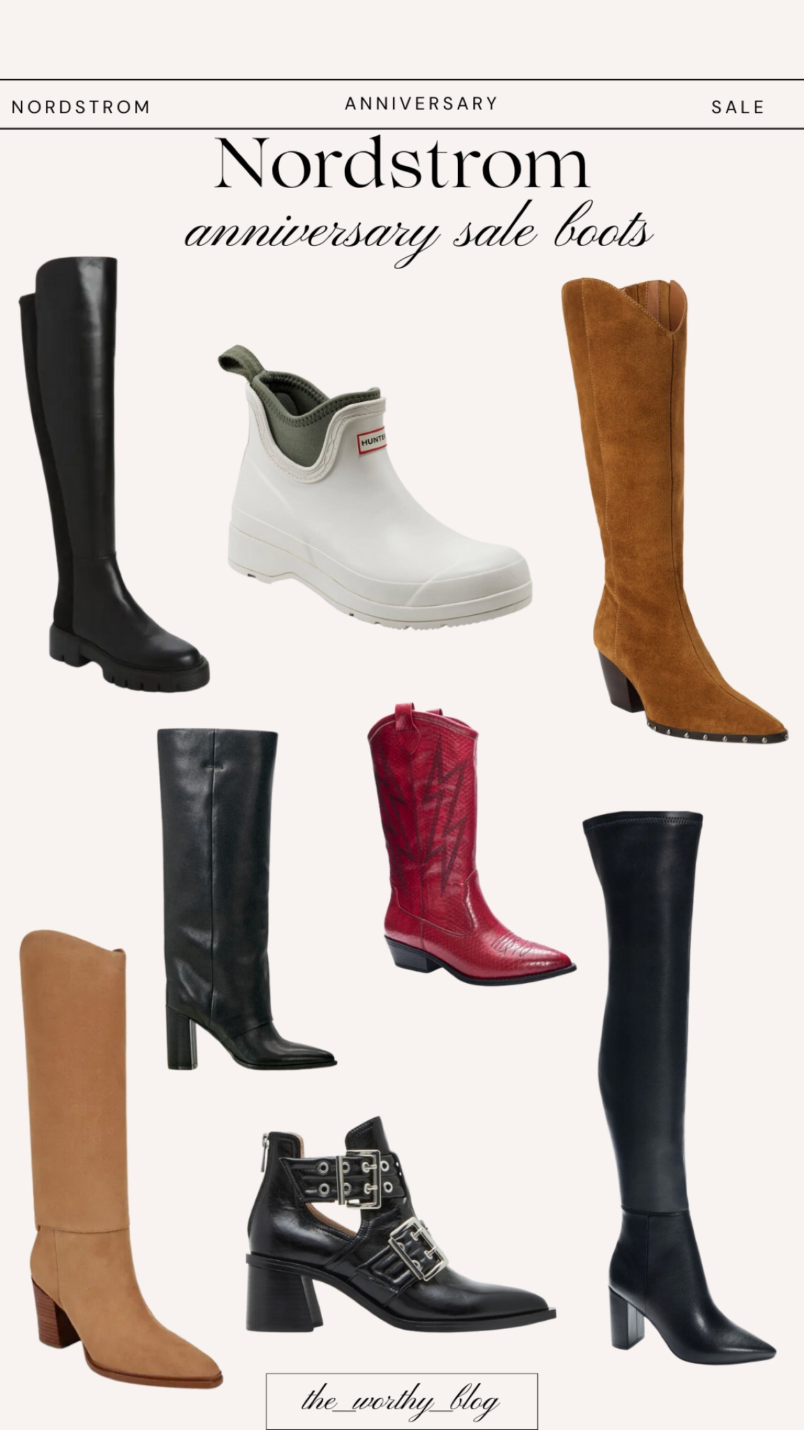 More Nordstrom Anniversary Sale faves! Loving these boots. Perfect before we jump back into cooler weather 👢🤍

#LTKShoeCrush #LTKSummerSales #LTKxNSale