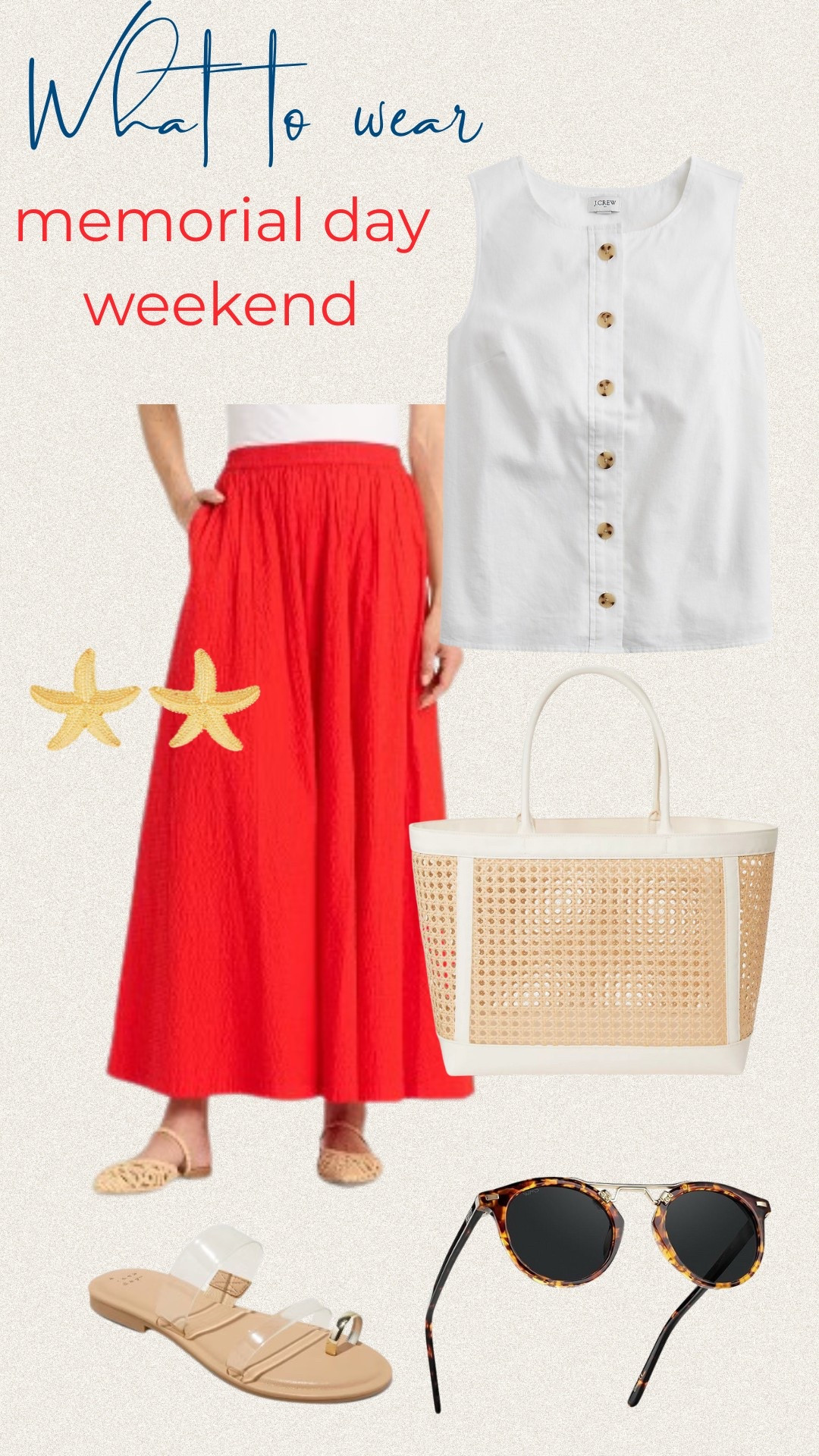 What to wear - Memorial Day weekend! 

#LTKStyleTip #LTKFindsUnder50 #LTKOver40