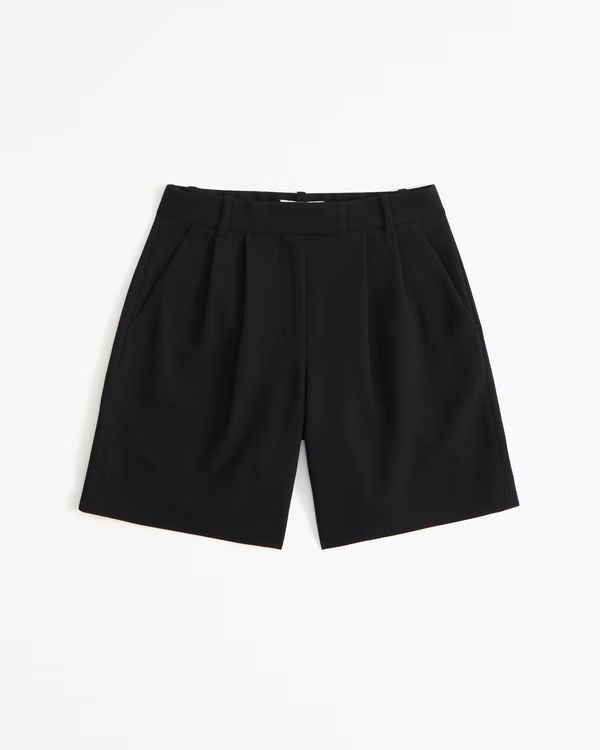 Mid Rise Tailored Short | Abercrombie & Fitch (UK)