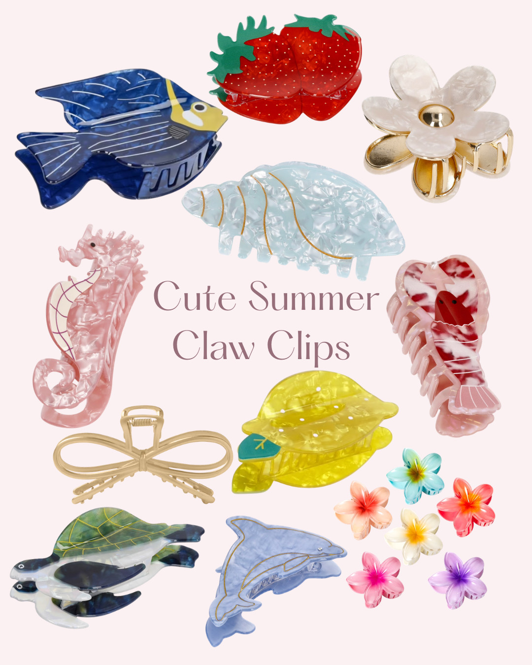 Cute Summer Hair Clips
Easter Basket Ideas
Summer Hair Accessories
Claw Clips
Wal Mart Finds
 

 #LTKSeasonal #LTKBeauty #LTKKids