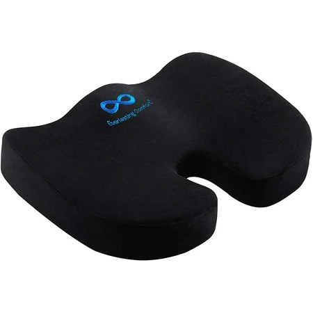 Everlasting Comfort Seat Cushion for Office Chair - Tailbone Pain Relief Cushion - Coccyx Cushion -  | Walmart (US)
