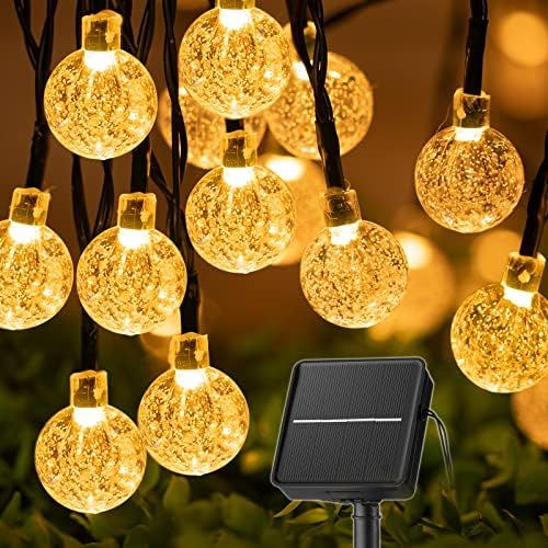 Brightown Solar String Lights Outdoor Waterproof 60 Led 35.6 FT Solar Powered Patio Lights for Garde | Amazon (US)