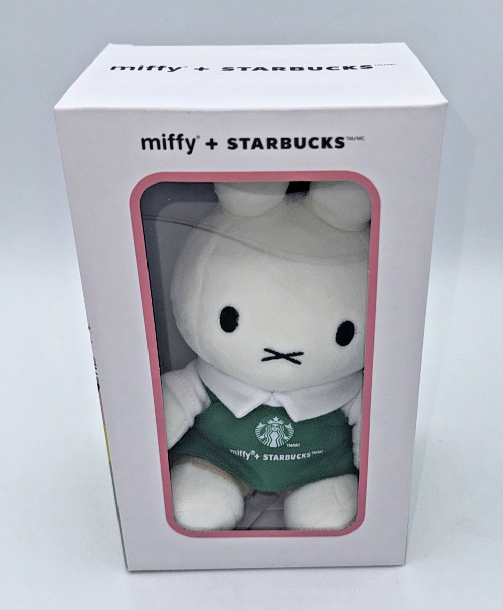 NEW miffy + Starbucks Plush Bunny Rabbit Doll Limited Edition Starbucks RARE | eBay | eBay US