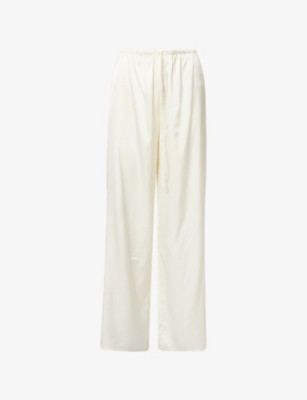 Kenny Drawstring Satin Trousers | Selfridges