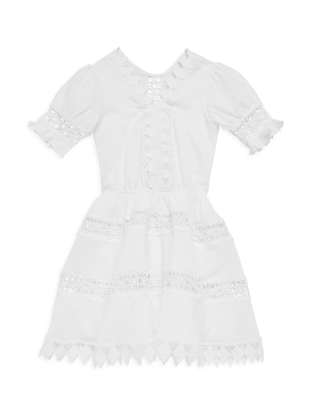 Little Girl's & Girl's Ora Eyelet Dress | Saks Fifth Avenue