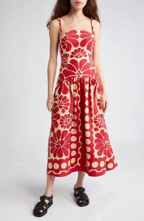 Palermo Linen Midi Dress | Nordstrom