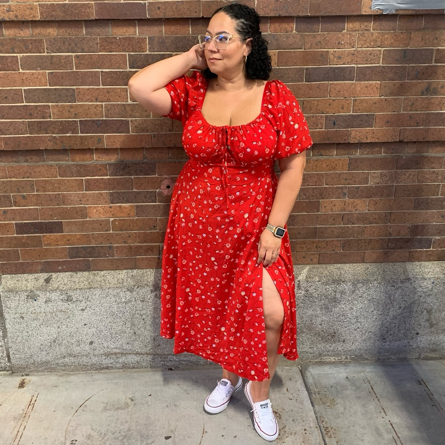 Lady in red ♥️ #ootd #dressoftheday 
.
.
.
.
.
#styleinspo #streetstyle #girliegirl #dress #chiclook #fashionstyle #lifestyle #wiwt #potd #instagood #style #personalstyle #lookoftoday #inspo #styleinfluencer #influencer #microinfluencer #nycblogger #bronxblogger 
#love #beautiful #photooftheday #fashionstyle #beauty #picoftheday #moda #instafashion #smile #makeup

#LTKStyleTip #LTKOver40 #LTKBeauty