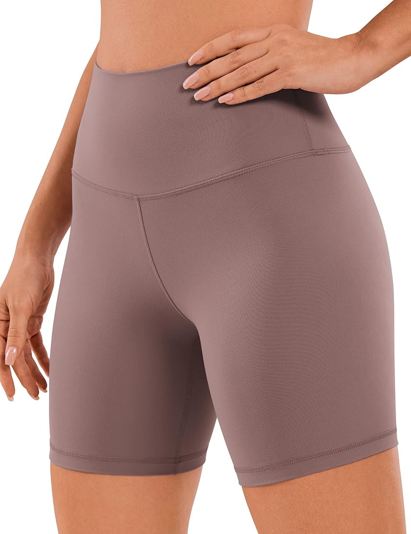 Womens Butterluxe Biker Shorts 2.5'' / 4'' / 6'' / 8'' - High Waisted Booty Workout Volleyball Yo... | Amazon (US)