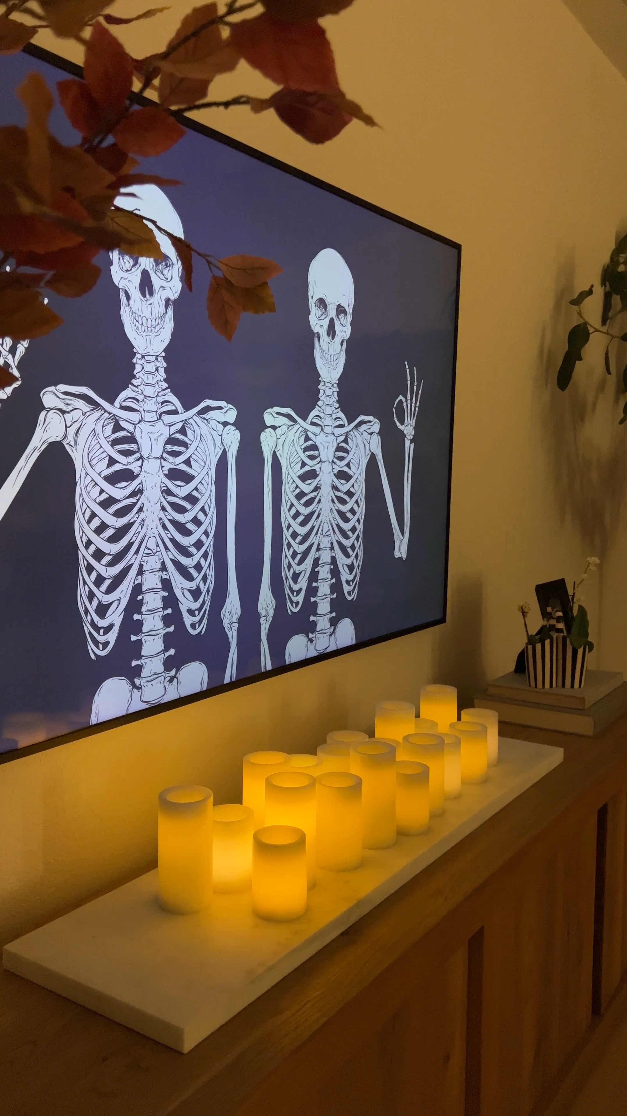 Battery powered candles are wax coated so they look realistic! 

#LTKFindsUnder100 #LTKHome #LTKFindsUnder50