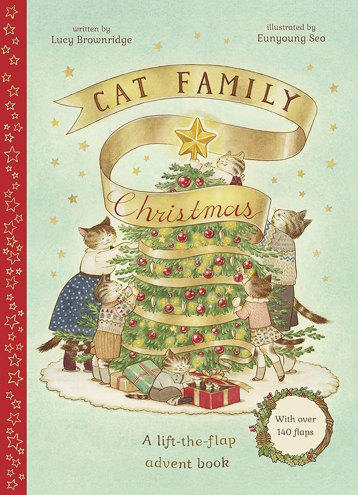 Cat Family Christmas: A lift-the-flap advent book - With over 140 flaps (The Cat Family, 1) | Amazon (US)