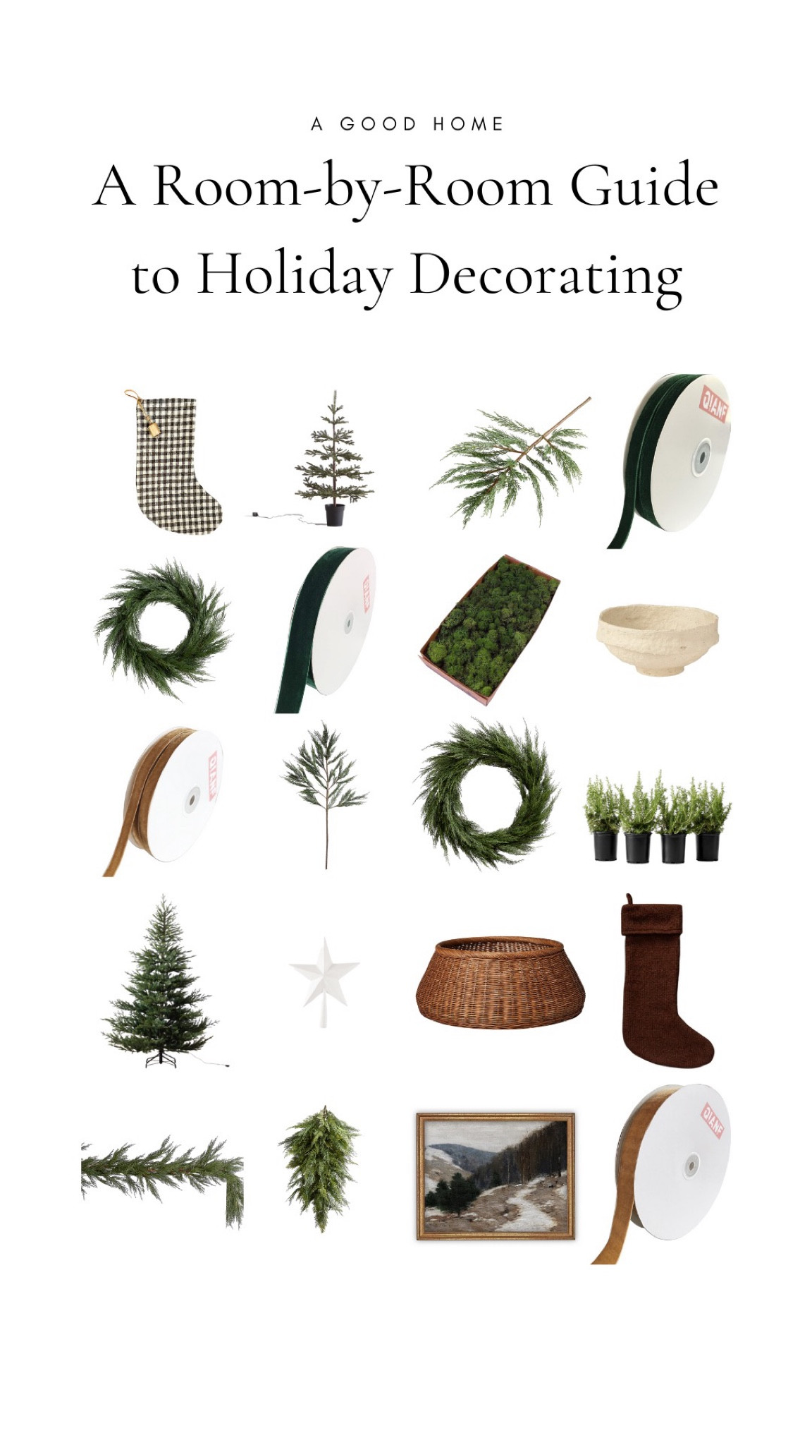 A Room-by-Room Guide to Holiday Decorating 🤎