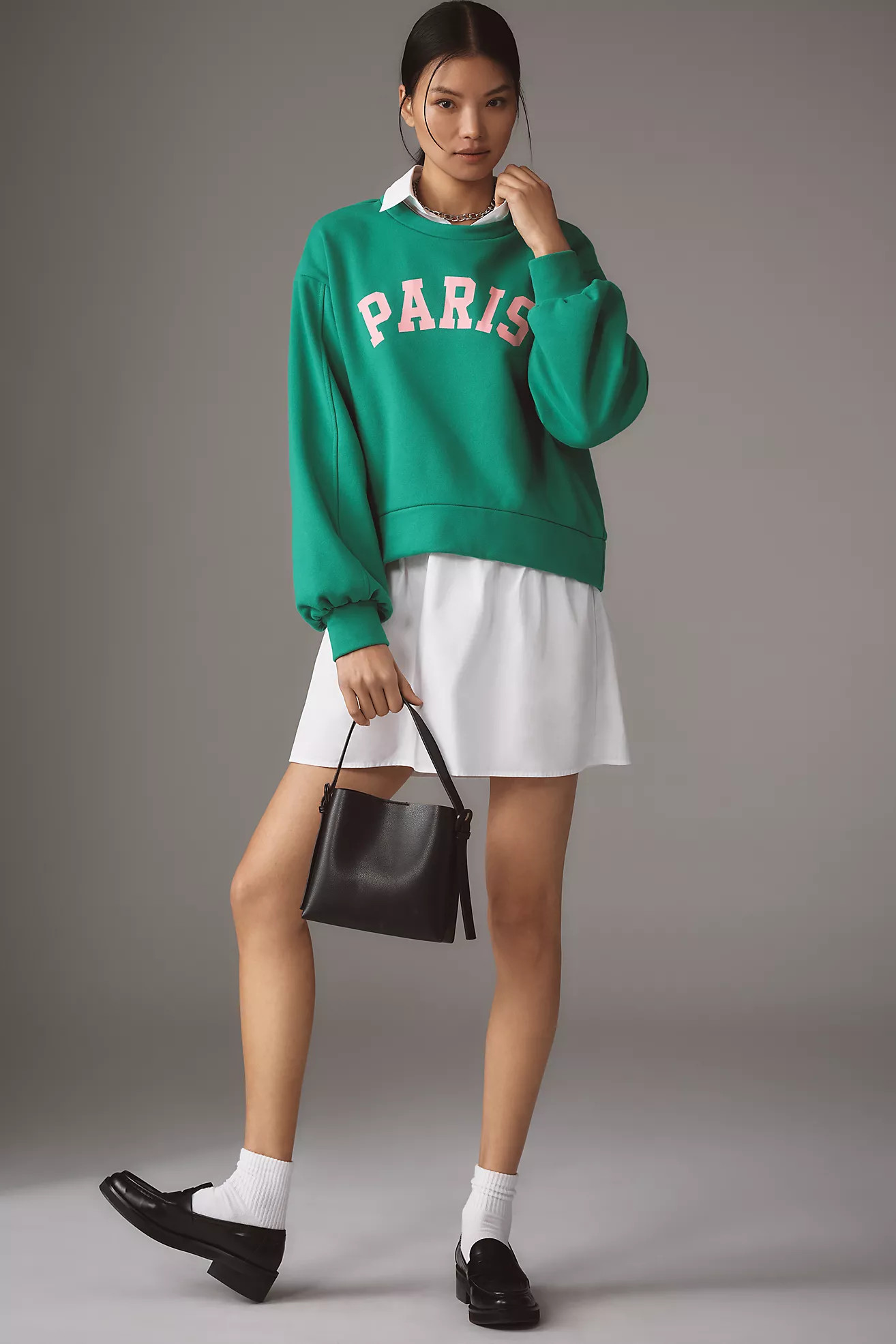 En Elly Graphic Pullover Sweatshirt | Anthropologie (US)