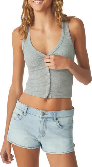 Florence by Mills Rib Button-Up Tank Top | Nordstromrack | Nordstrom Rack