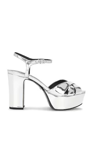 Keefa Sandal in Prata | Revolve Clothing (Global)