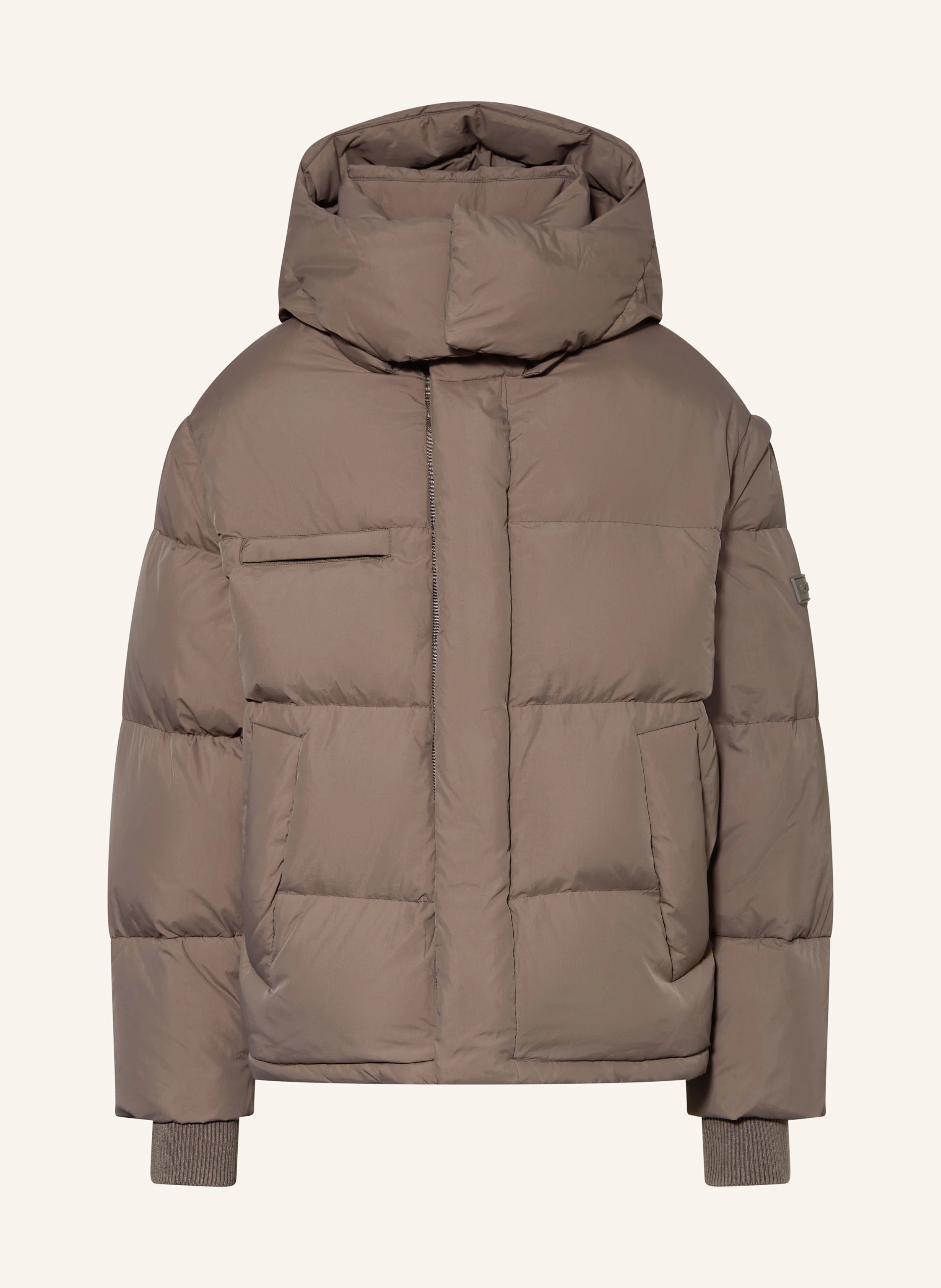 WRSTBHVR Daunenjacke DAVE V2 mit abnehmbaren Ärmeln und Kapuze in taupe | Breuninger (DACH)