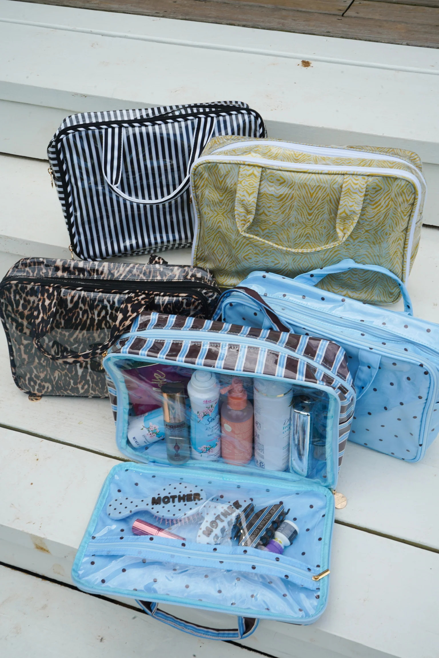 Clear Coat Toiletry Case | KenzKustomz