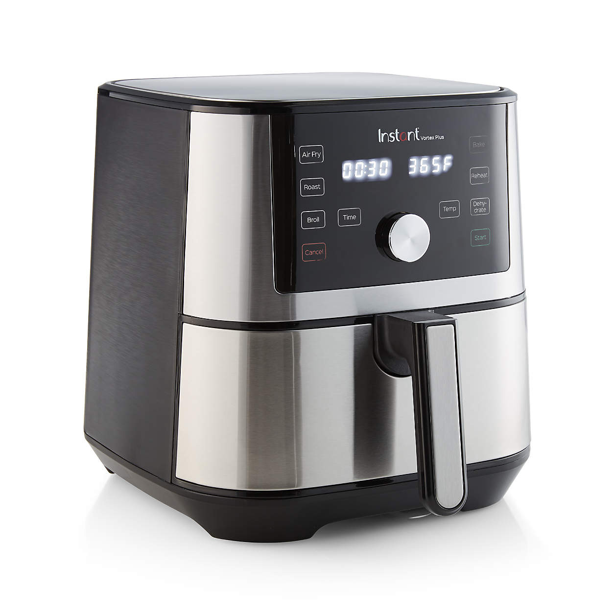 Instant Vortex Plus 6-Qt. Stainless Steel Air Fryer + Reviews | Crate and Barrel | Crate & Barrel