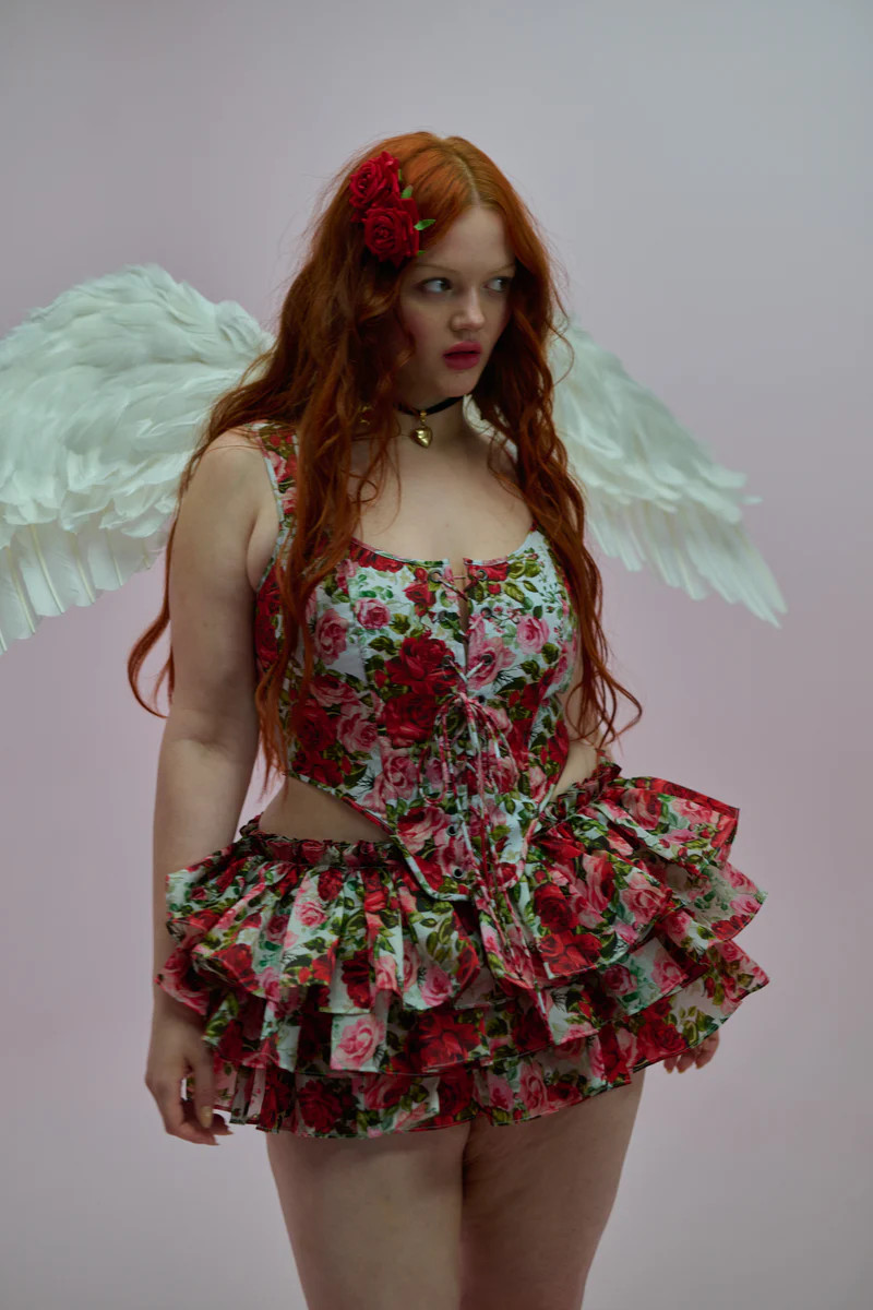 Roses Are Red Duchess Corset | Selkie Collection