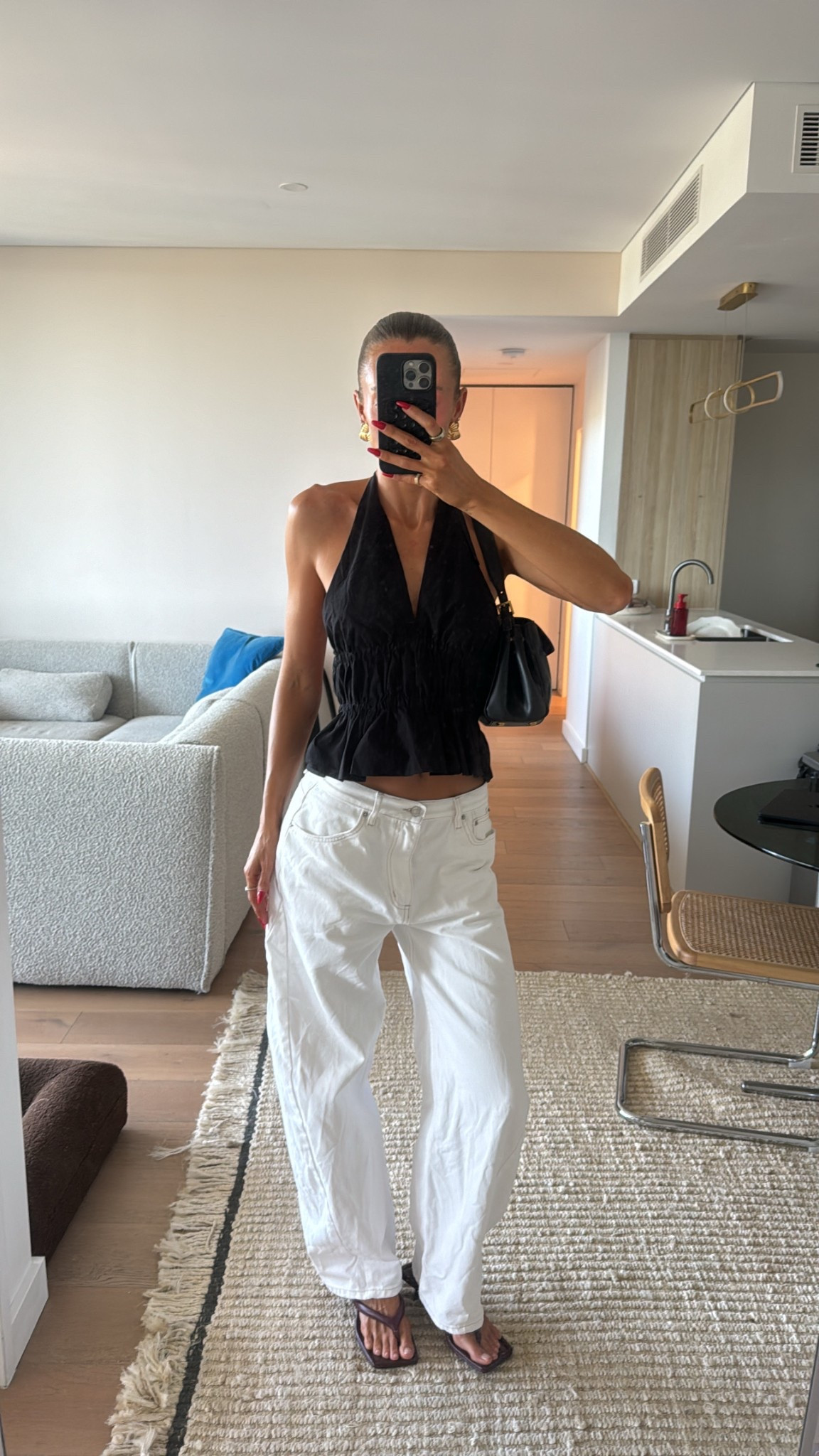 backless top and barrel jean combo always 

#LTKstyletip #LTKaustralia #LTKautumn