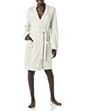 Amazon Essentials Women's Lightweight Waffle Mid-Length Robe (Available in Plus Size), Beige, Medium | Amazon (US)