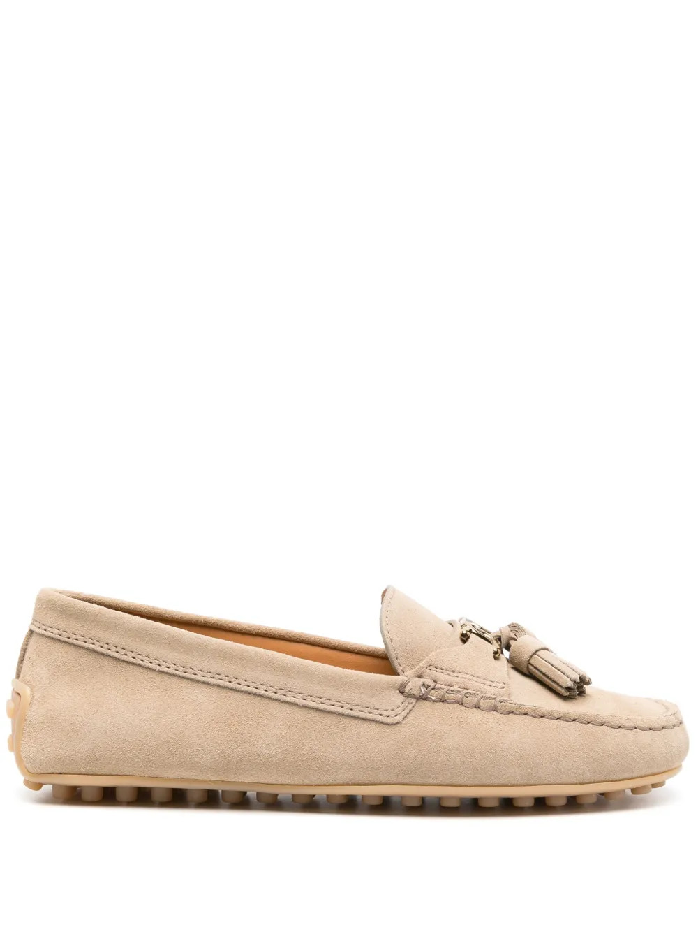 Tod's Gommino Suede Loafers | Neutrals | FARFETCH IE | Farfetch Global