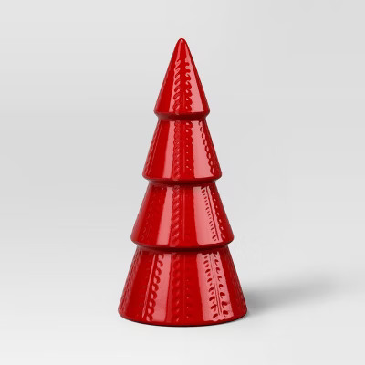 10" Ceramic Tree Shaped Christmas Decor - Wondershop™ | Target