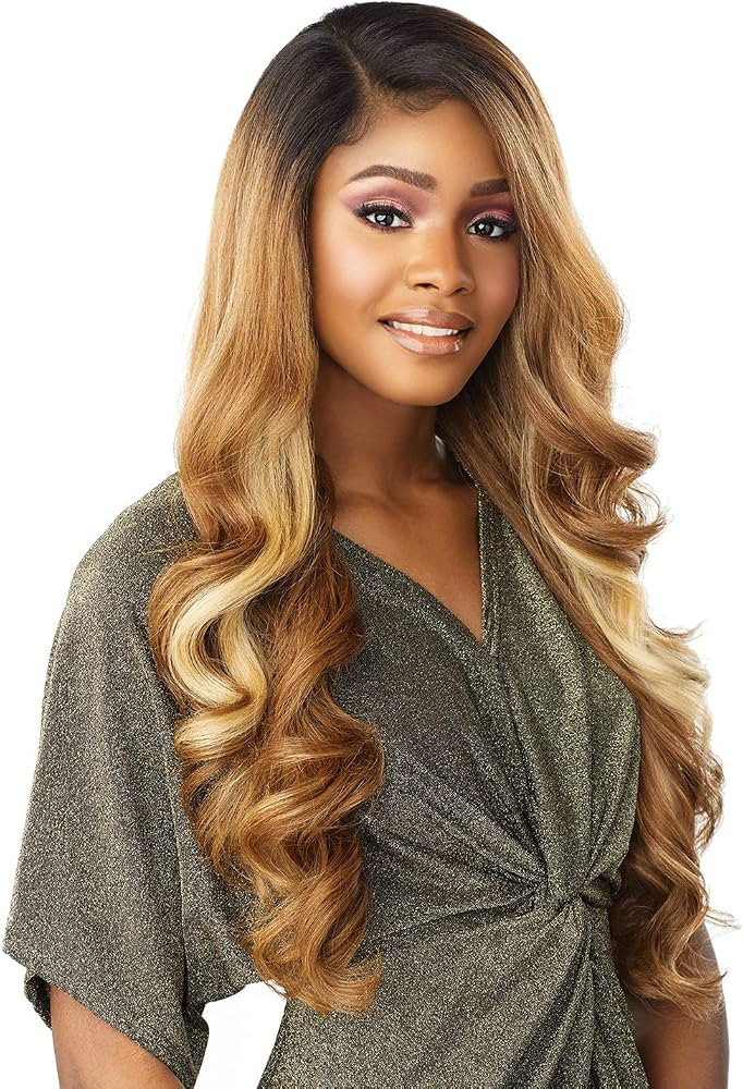 Sensationnel Synthetic HD Lace Front Wig - BUTTA UNIT 7 (1 Jet Black) | Amazon (US)