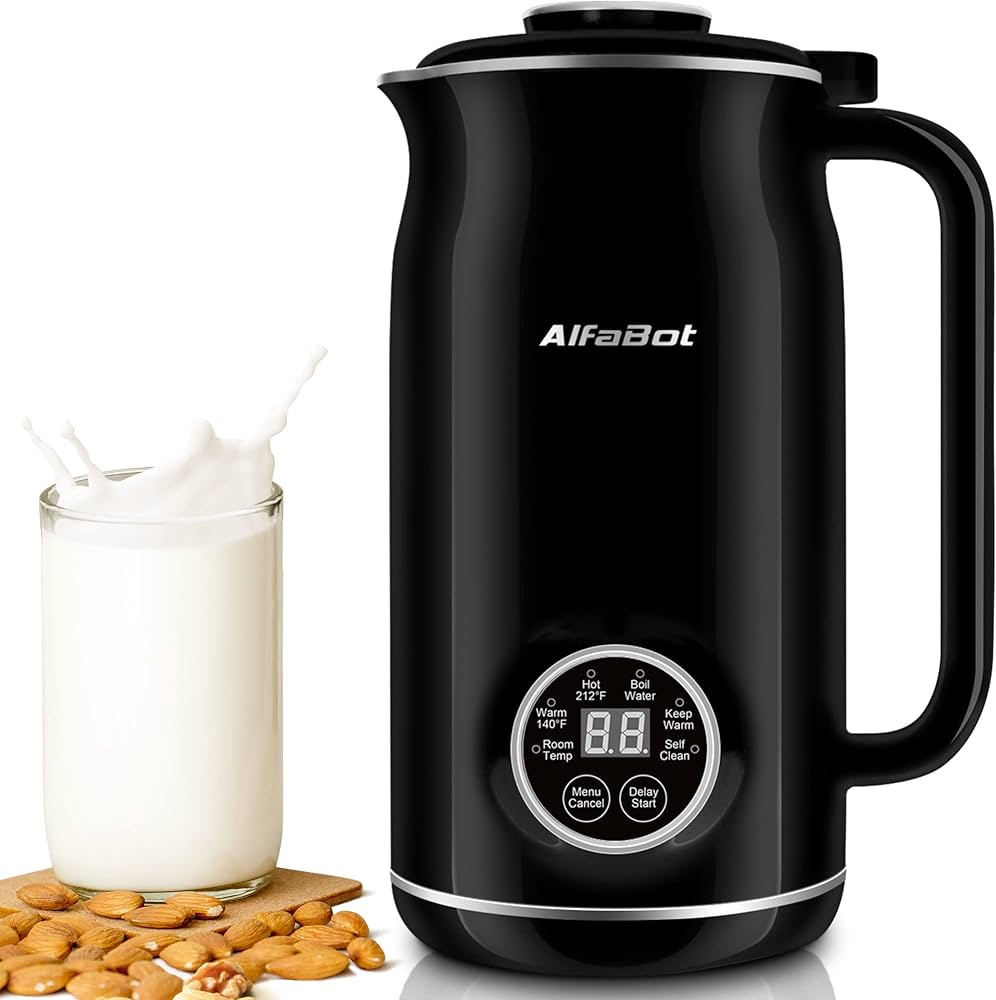 Nut Milk Maker, Automatic Almond Milk Machine for Homemade Plant-Based Milk, Oat, Soy, Dairy Free... | Amazon (US)