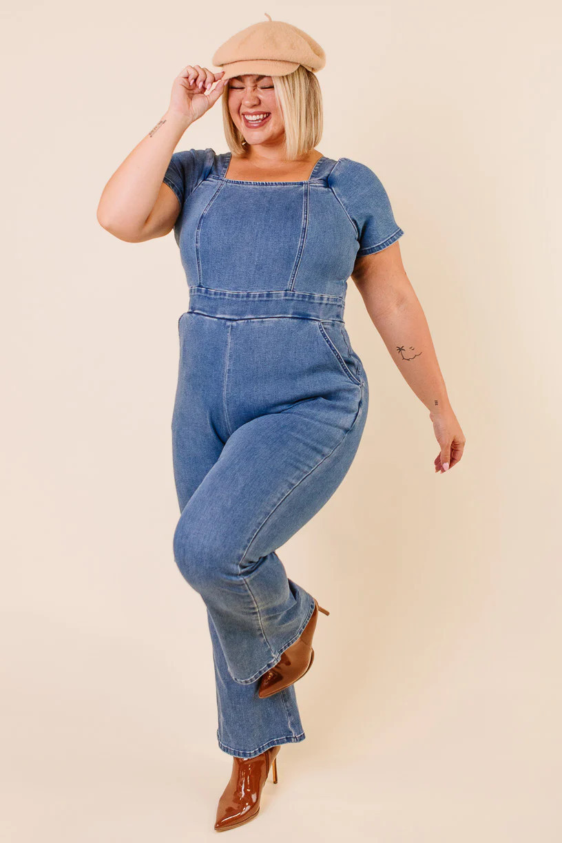 Ryan Denim Jumpsuit | Ivy City Co