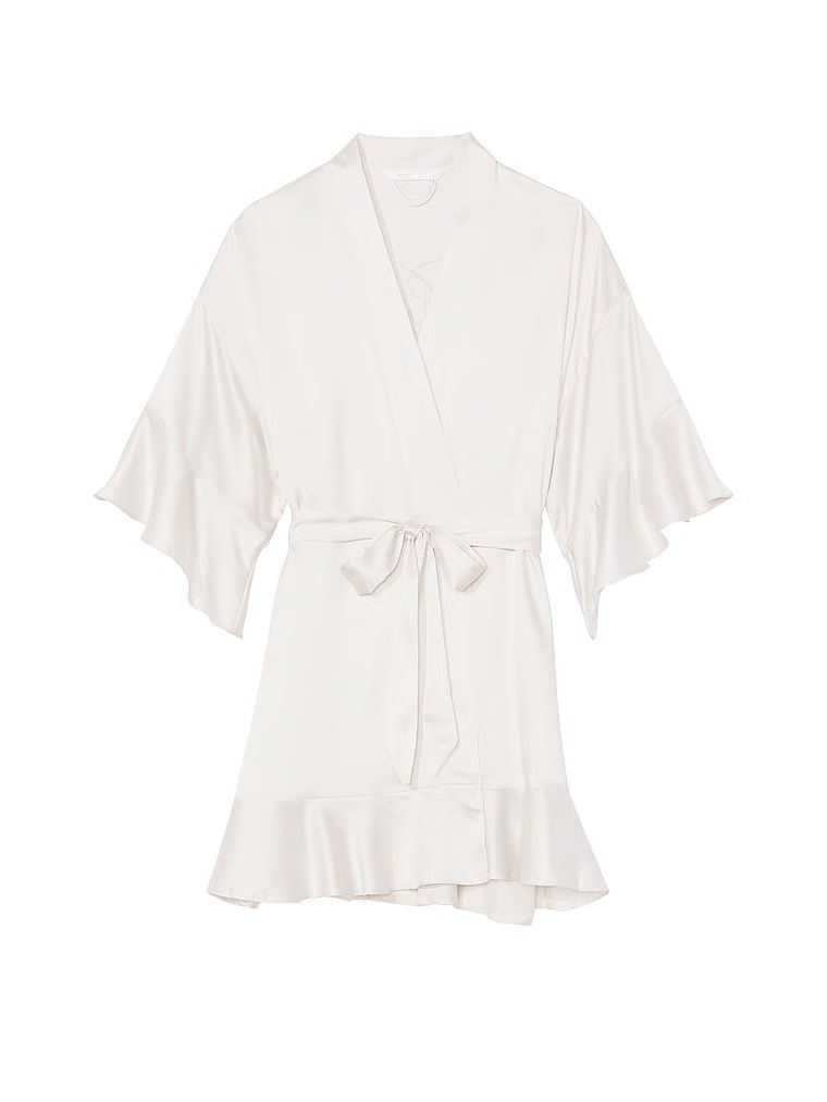 Satin Flounce Robe | Victoria's Secret (US / CA )