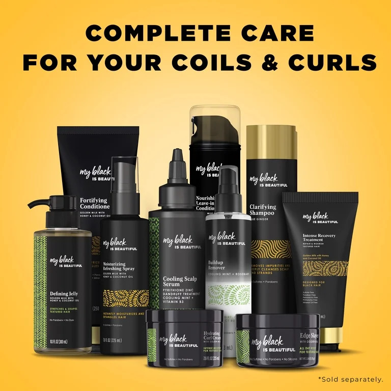 My Black Is Beautiful Clarifying Shampoo, Sulfate Free, for Curly and Coily Hair with Coconut Oil... | Walmart (US)