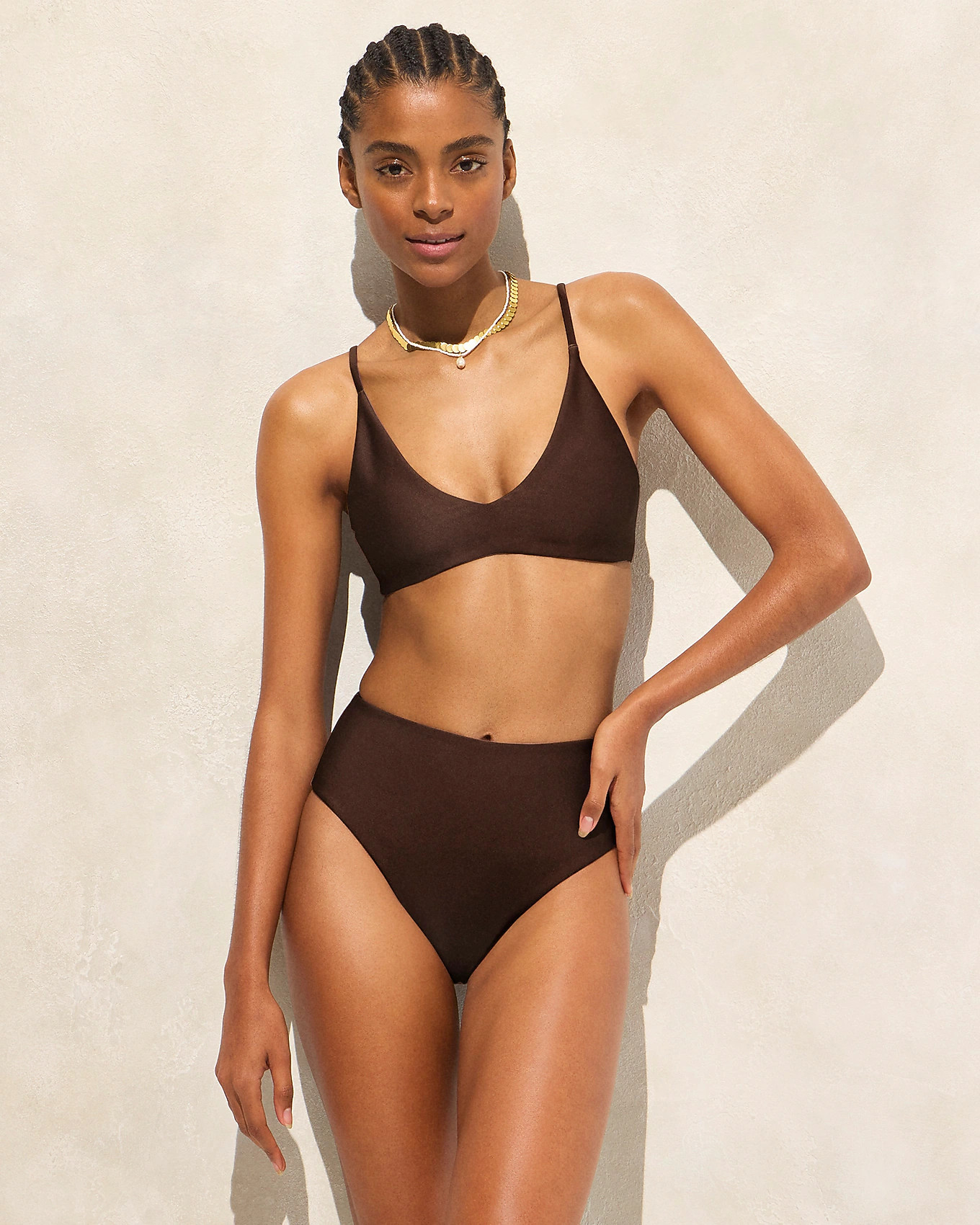 Hallie bikini bottom in Classic Sculpt\u2122 | J. Crew US