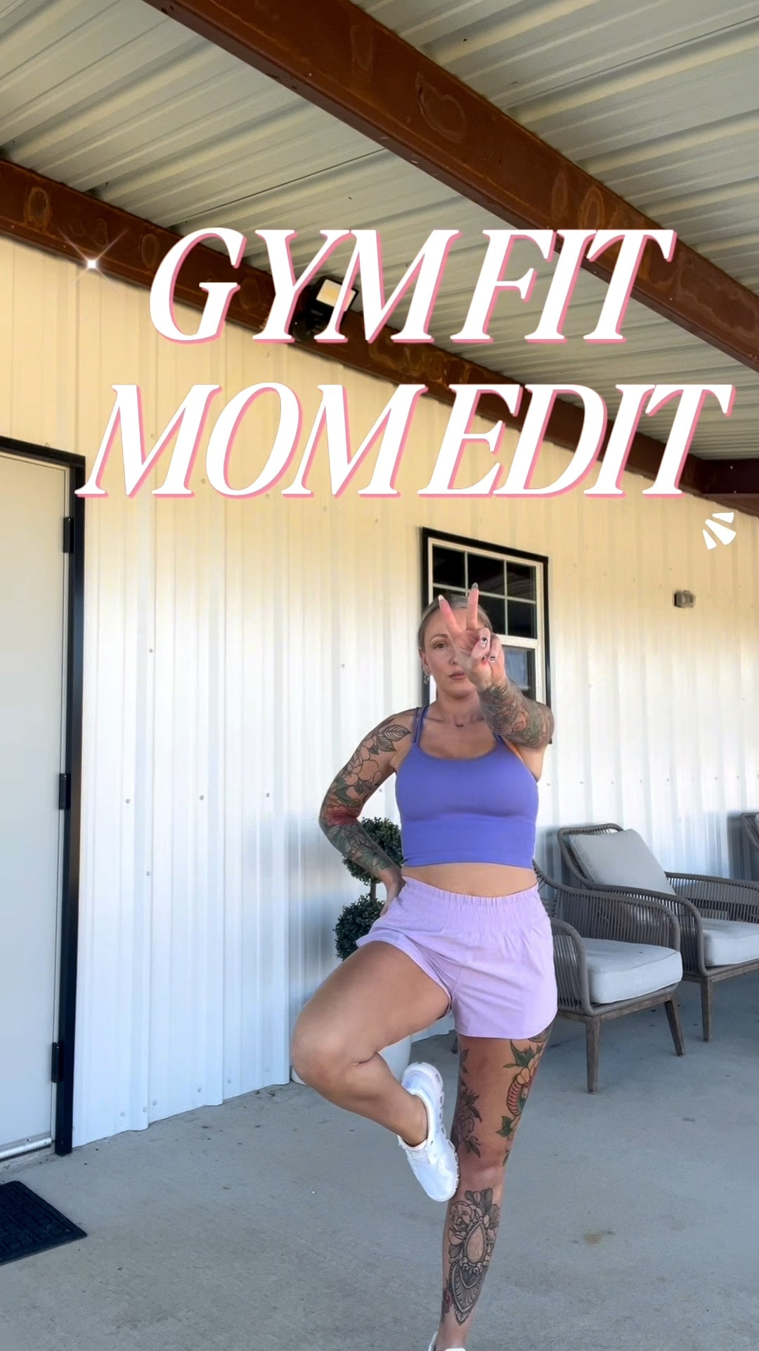 Purple gym fit 💜✨

#LTKootd #LTKmomlife #LTKActive