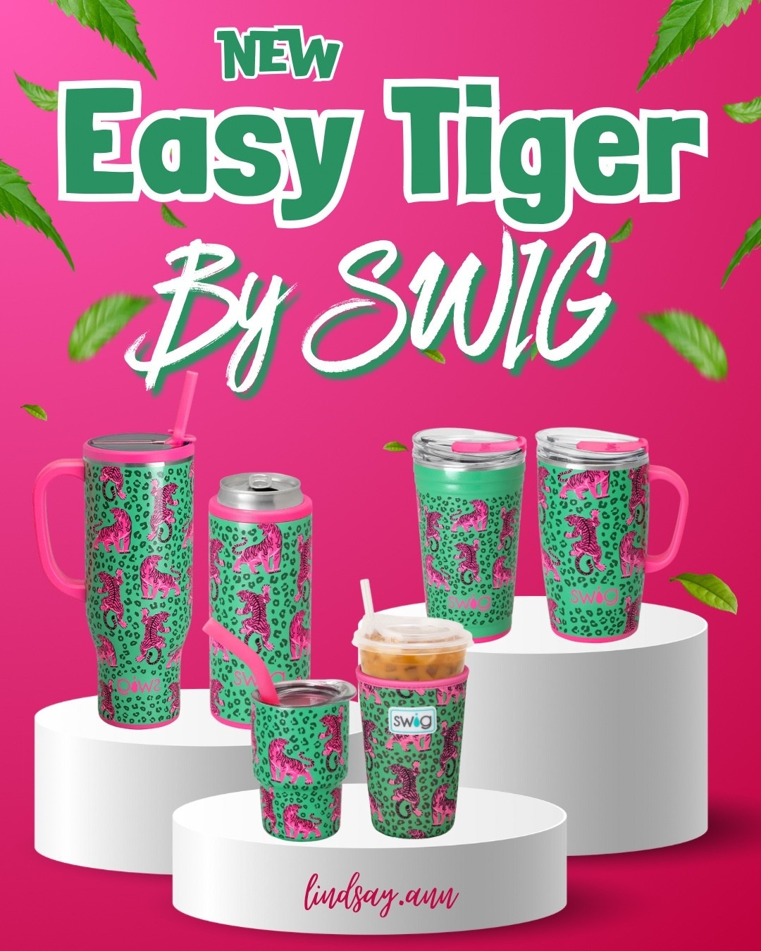 The new Easy Tiger by Swig collection might be my favorite drop from them yet 💖🐅