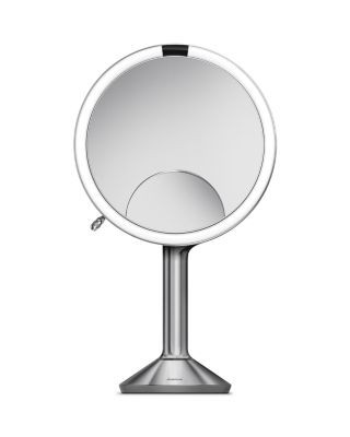 simplehuman 10" Sensor Makeup Mirror, Trio Magnification & Adjustable Brightness    | Bloomingdal... | Bloomingdale's (US)