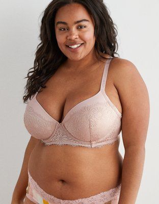 Aerie Real Happy Plunge Push Up Bra | American Eagle Outfitters (US & CA)