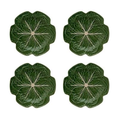 Bordallo Pinheiro Cabbage Dinner Plates, Set of 4 | Williams-Sonoma