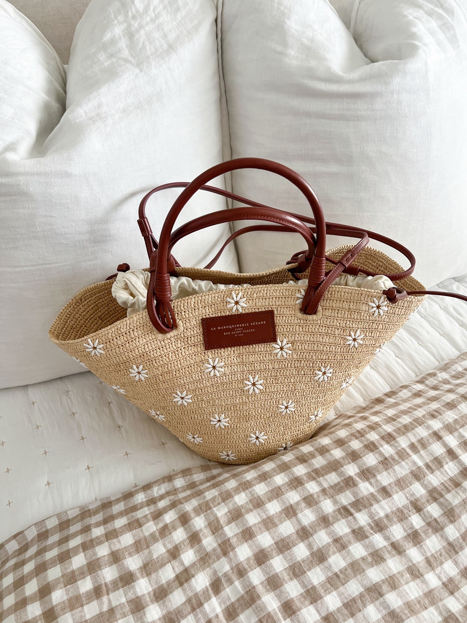 straw tote restocked 🤍🤍 perfect bag that goes with summer outfits!!