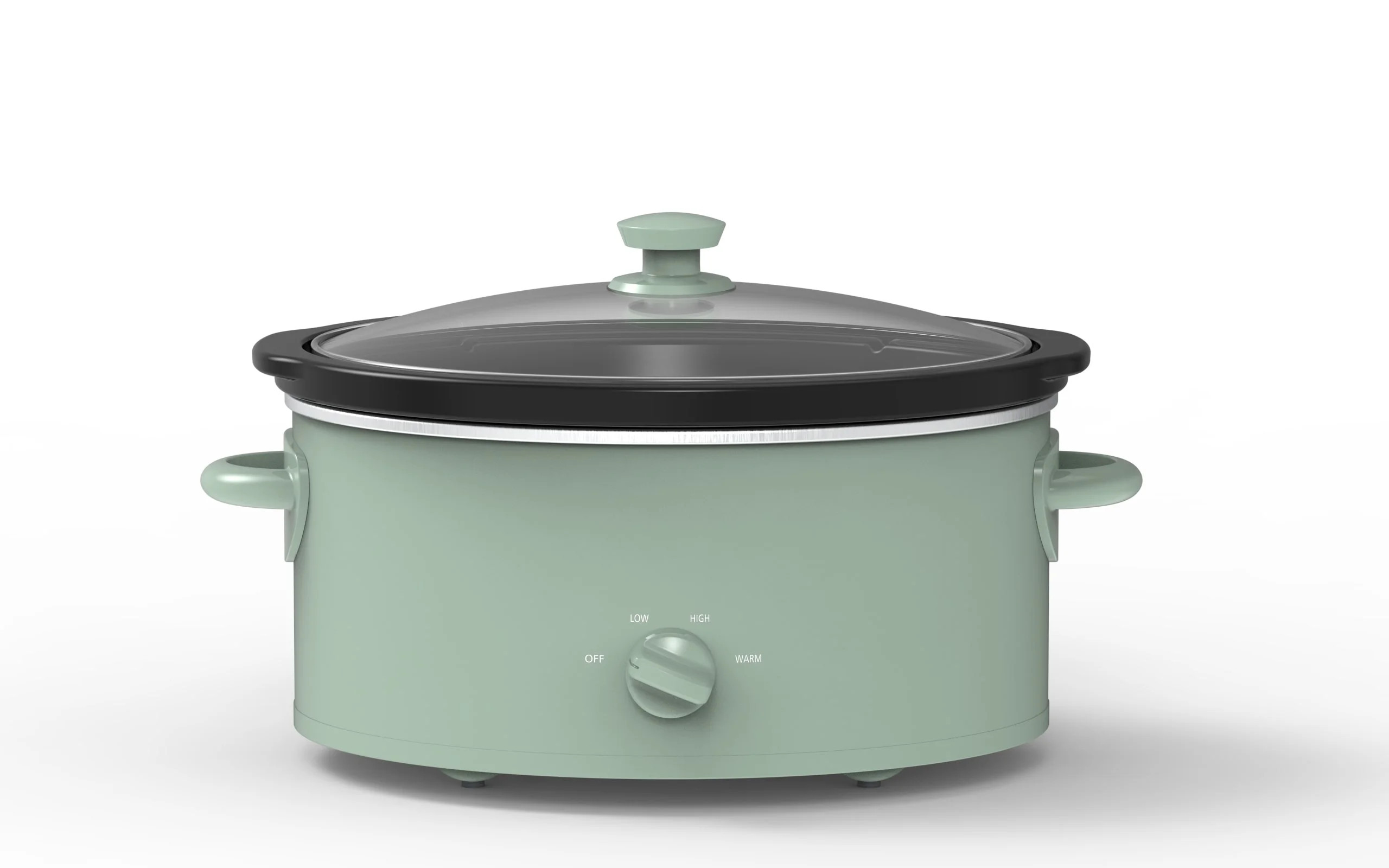 Mainstays 6 Quart Manual Slow Cooker, Green Sage | Walmart (US)