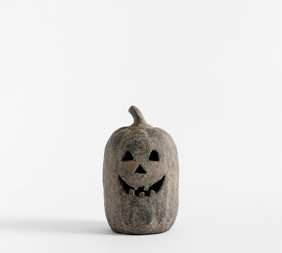 Handmade Terracotta Jack O' Lantern | Pottery Barn (US)