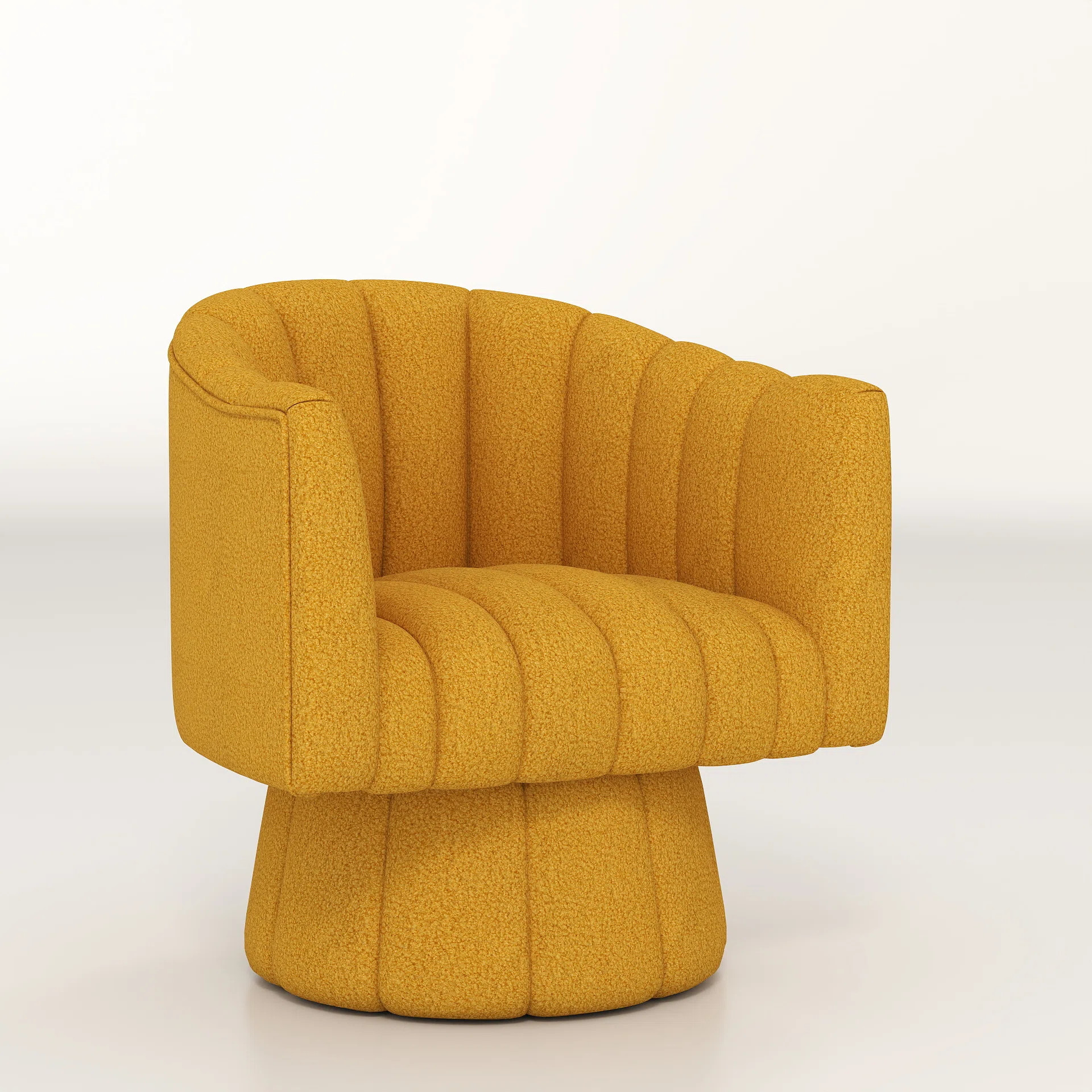 Murrow Upholstered Swivel Barrel Chair | Wayfair North America