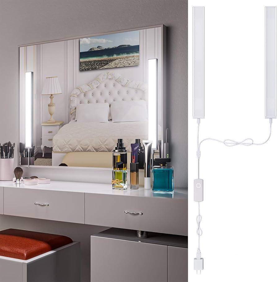 MY BEAUTY LIGHT LED Vanity Lights for Mirror, Bright Dimmable and Color Temperature Changeable LE... | Amazon (US)
