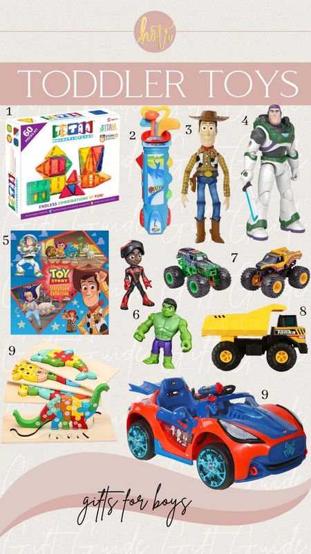I love the toy selection at Walmart! So many great gifts for kids! Rounding up gifts for toddler boys. + right now so many good deals on toys!

Walmart toys, toddler toys, gift guide, toddler boy gifts, Spider-Man gifts, toy story gifts, learning toys, outdoor toys



#LTKsalealert #LTKkids #LTKGiftGuide