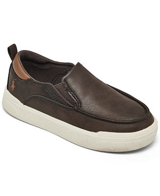 Polo Ralph Lauren Toddler Kids Filip Slip-On Casual Sneakers from Finish Line - Macy's | Macy's