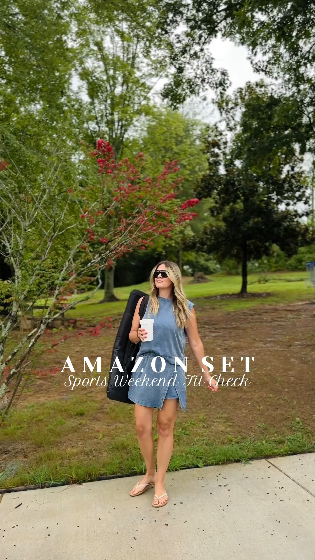 Fall set from Amazon. I now have this in 3 colors and decided to get it in school colors for soccer mom weekend. Cute for travel and being comfy. 

#LTKSaleAlert #LTKTravel #LTKStyleTip