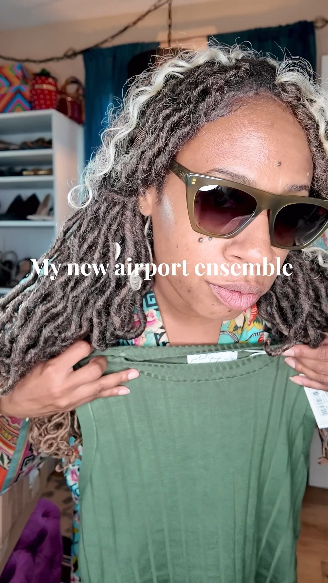 When I travel, I’m all about remaining chic and comfortable throughout the journey. 

I love a great quality two piece set with matching accessories to stay stylish on my way to my destination. 

Olive sleeveless sweater set- Nordstrom SZ m/L

Sunglasses- Nordstrom Rack 

#LTKTravel #LTKMidsize #LTKOver40